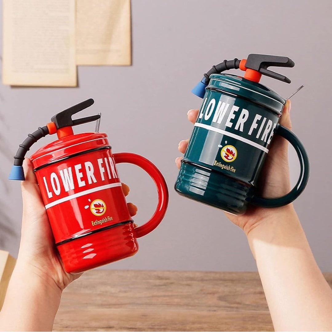 Fire Fighting Style Mug