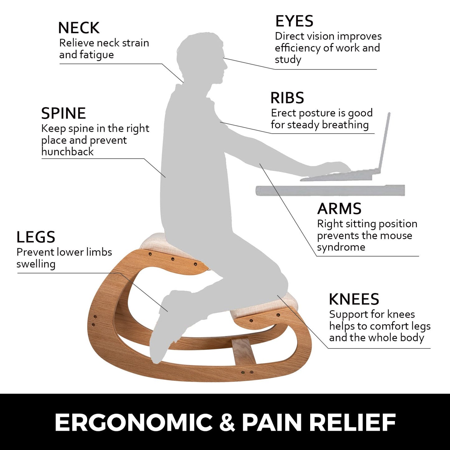 kneeling rocking chair